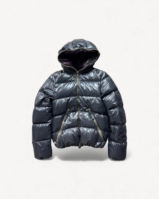 DUVETICA DARK GREY PUFFER JACKET (S)