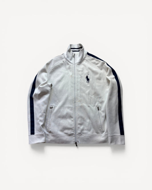 RALPH LAUREN WHITE ZIP UP VEST (S)
