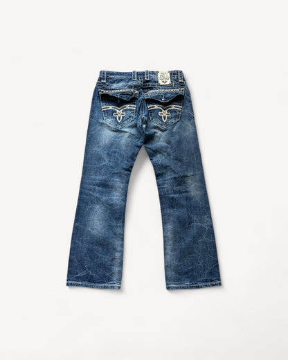 ROCK REVIVAL JEANS W30 L32 #RR5