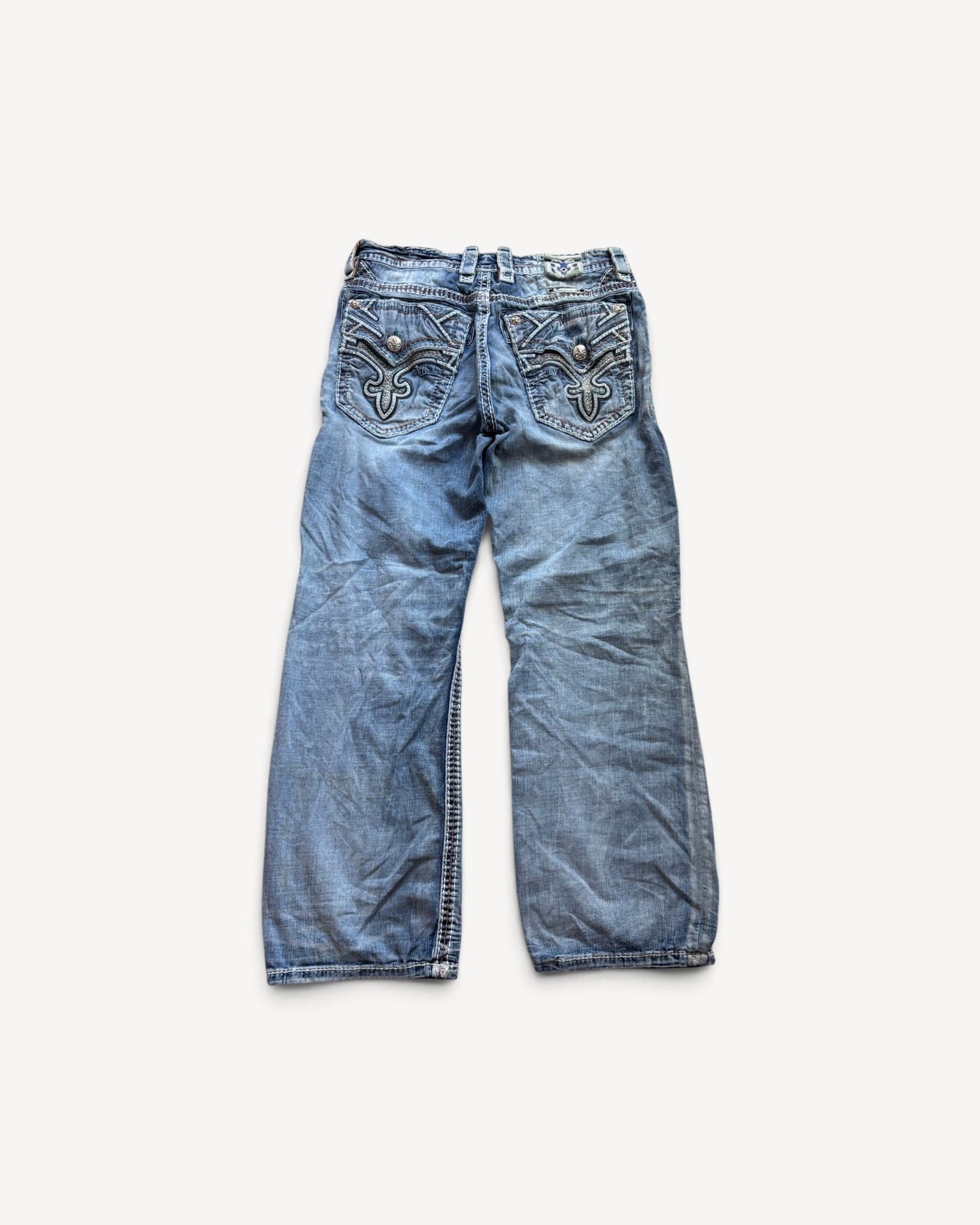 ROCK REVIVAL JEANS W33 L32 #RR25
