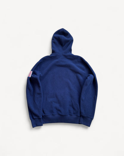 RALPH LAUREN NAVY HOODIE (M)