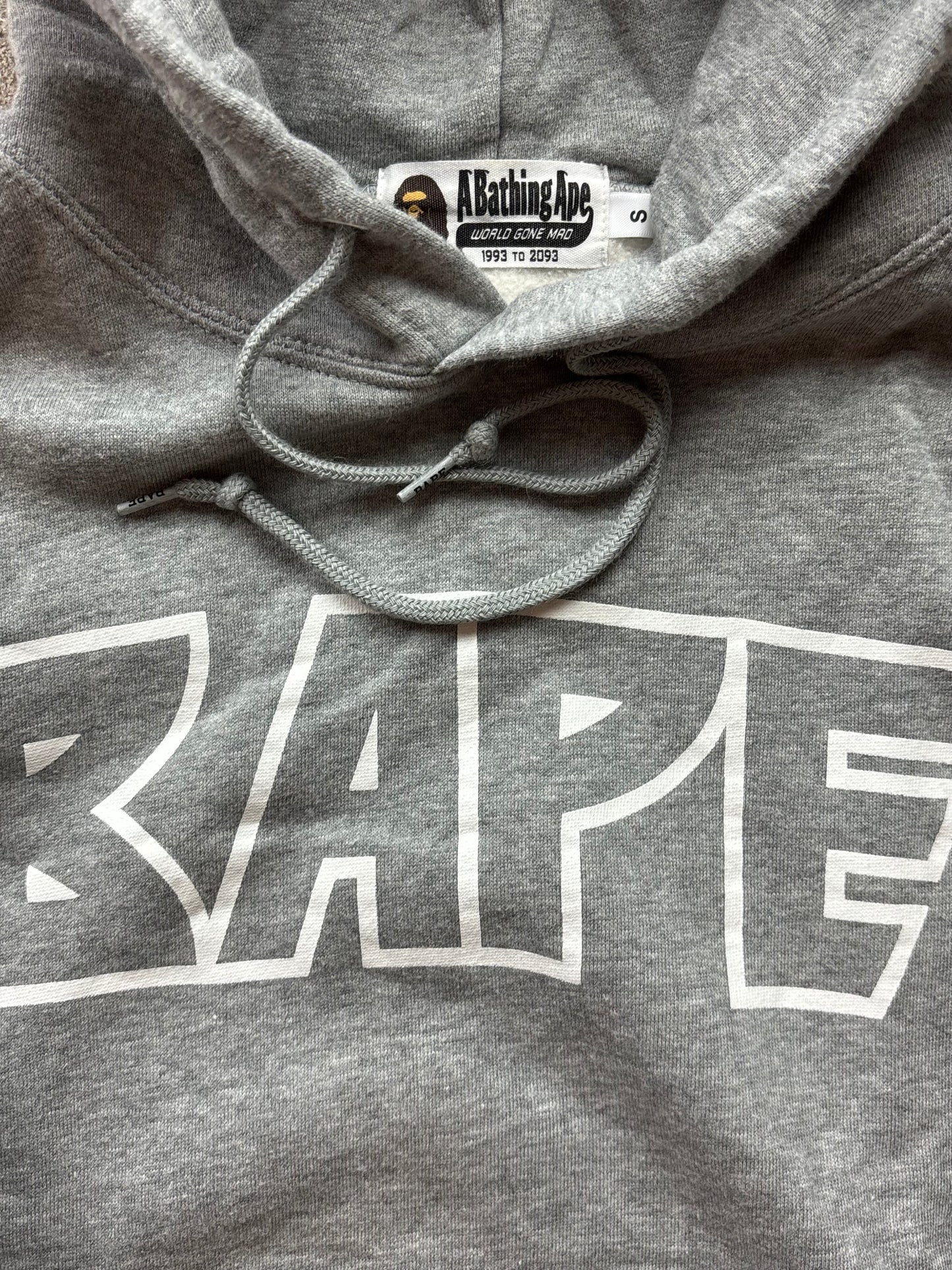 BAPE GREY HOODIE (S)