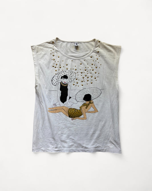 MOSCHINO WOMEN TANKTOP (M)