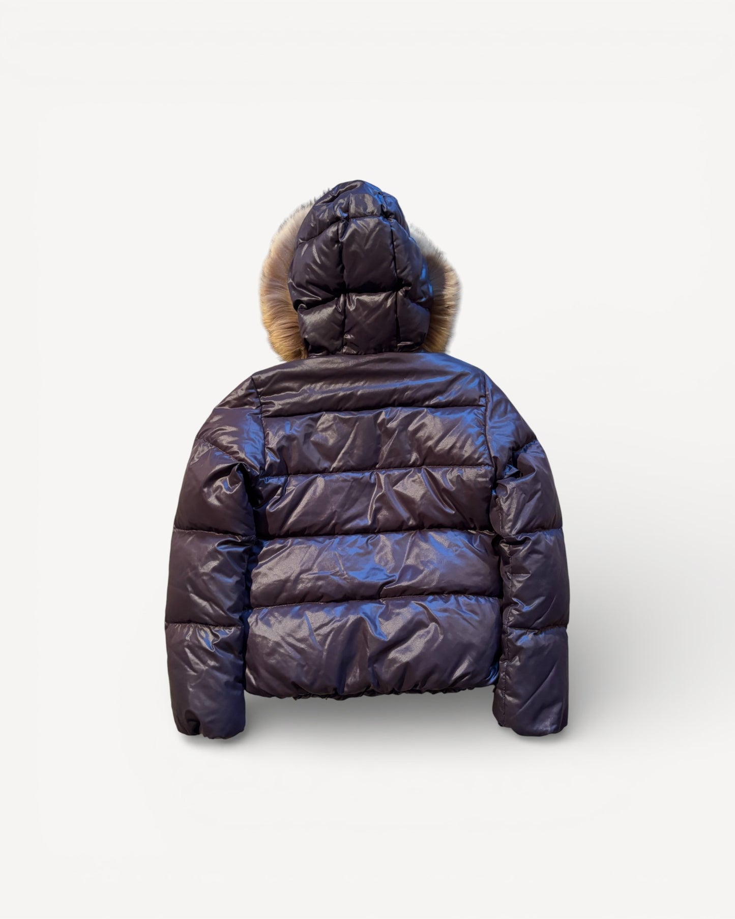 DUVETICA PURPLE WOMEN PUFFER JACKET (M)