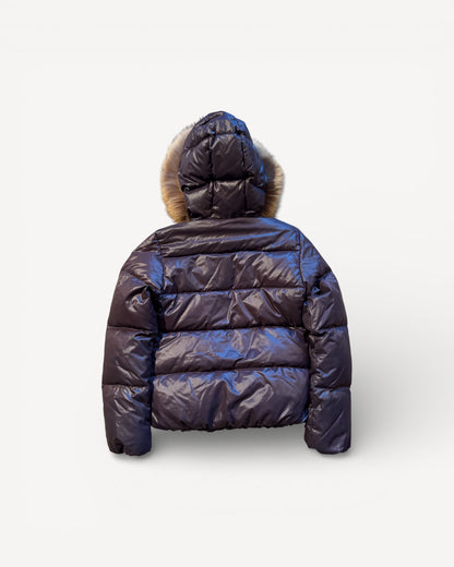 DUVETICA PURPLE WOMEN PUFFER JACKET (M)