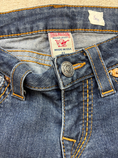 TRUE RELIGION HOT PANT W25 #S11