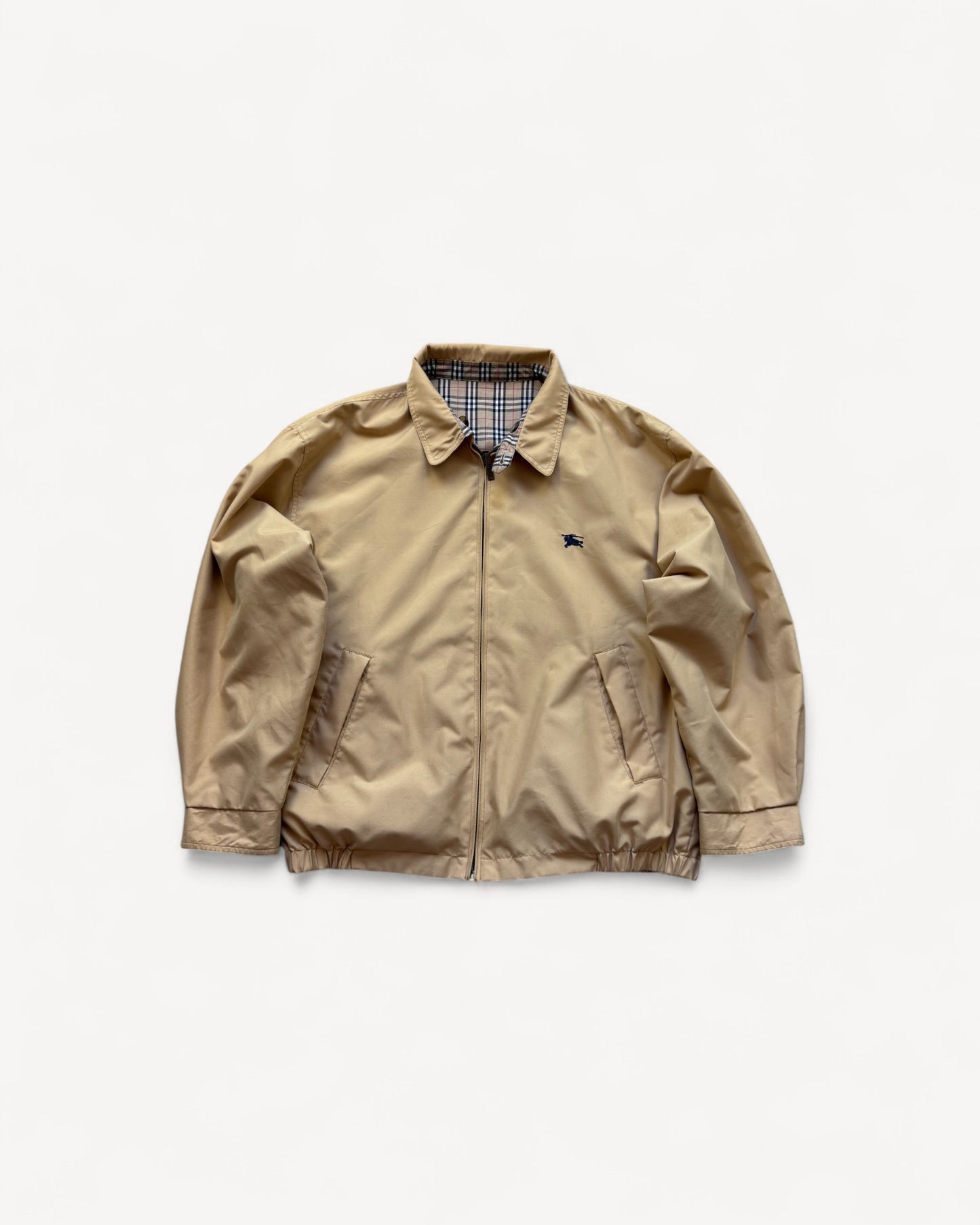 BURBERRY REVERSIBILE HARRINGTON JACKET (L)