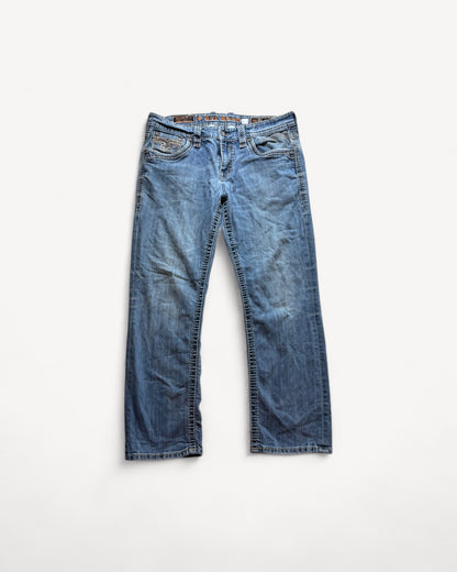 ROCK REVIVAL JEANS W36 L32 #RR19