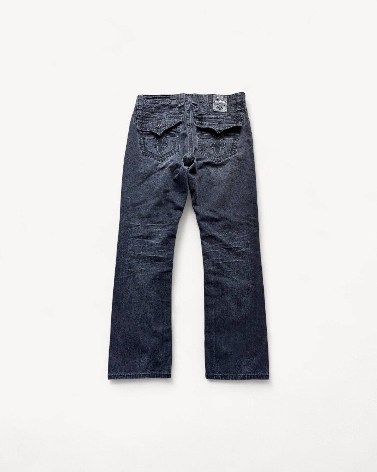 ROCK REVIVAL JEANS W34 L34 #RR24