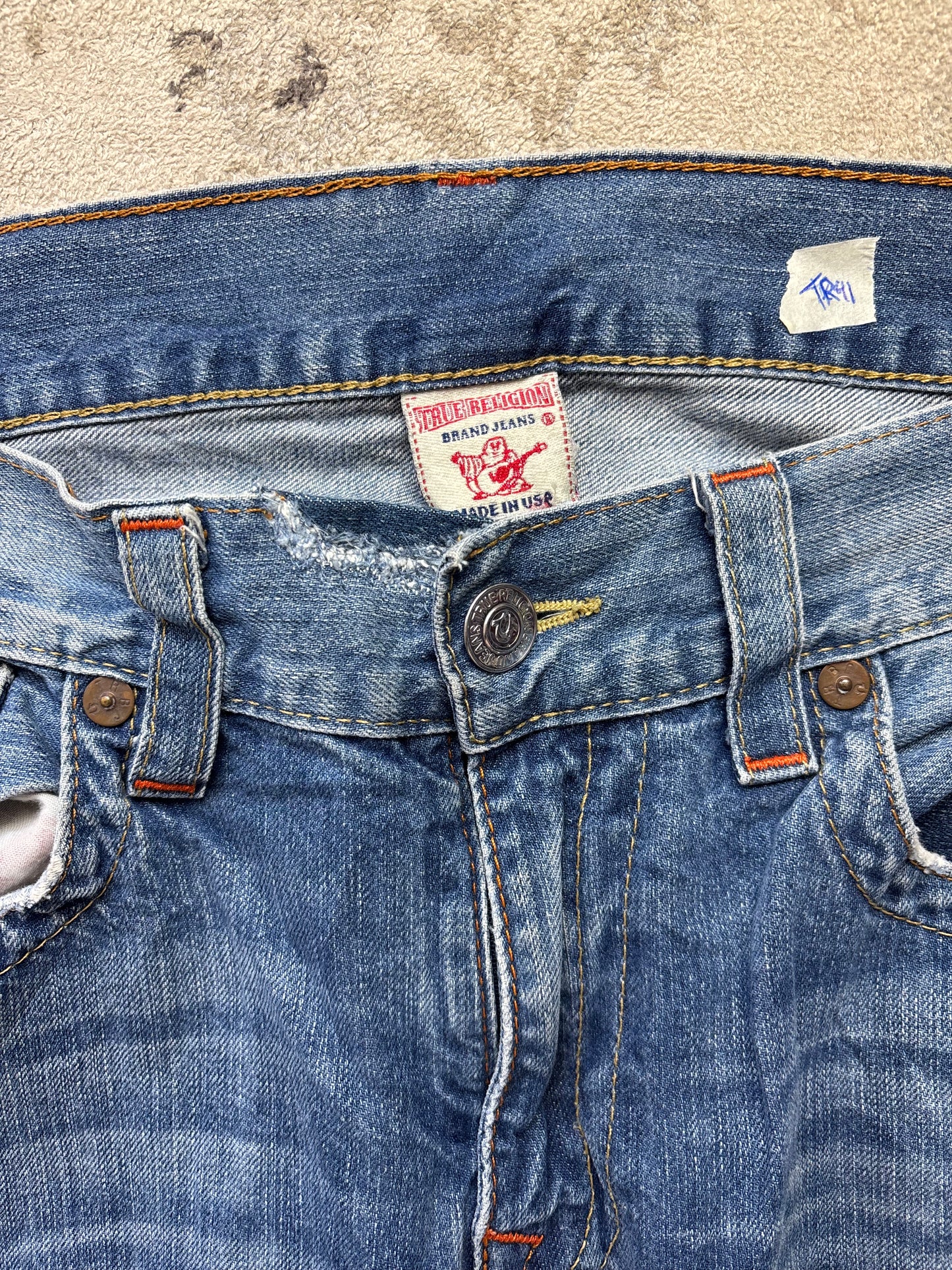 TRUE RELIGION JEANS W34 L34 #TR41