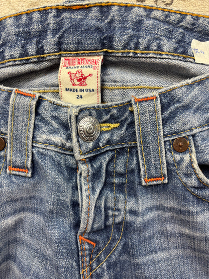 TRUE RELIGION JEANS W24 L32 #TR4