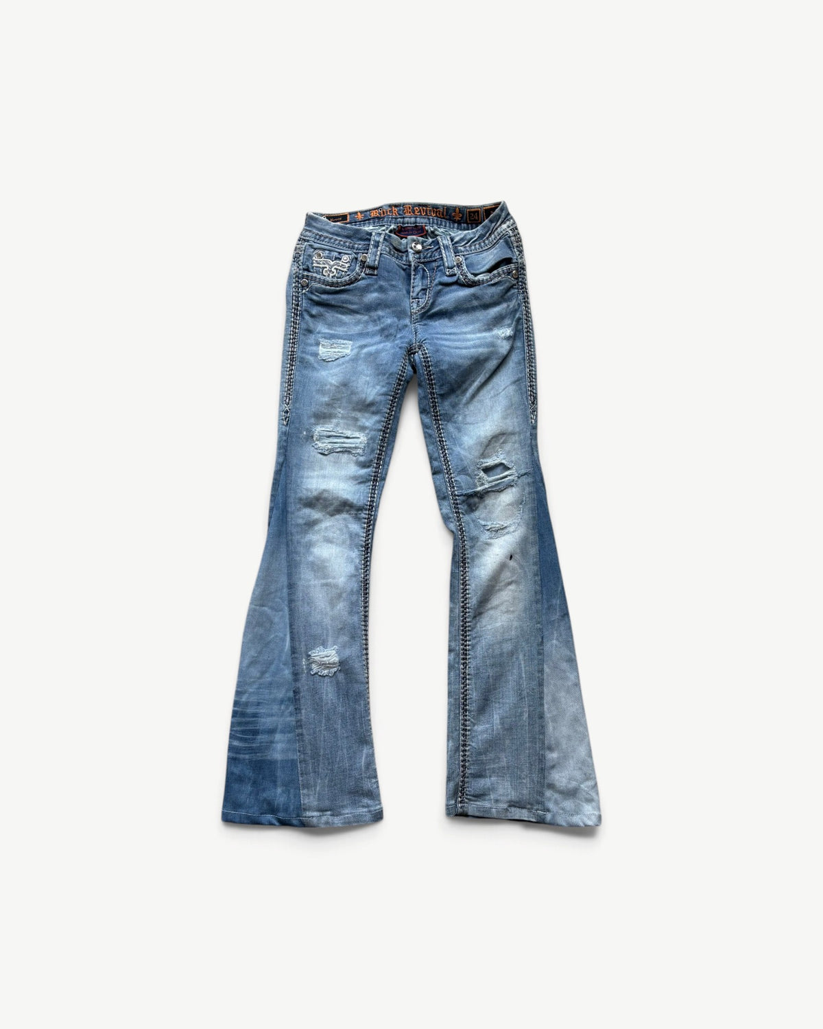 ROCK REVIVAL JEANS W24 L30 #RR1