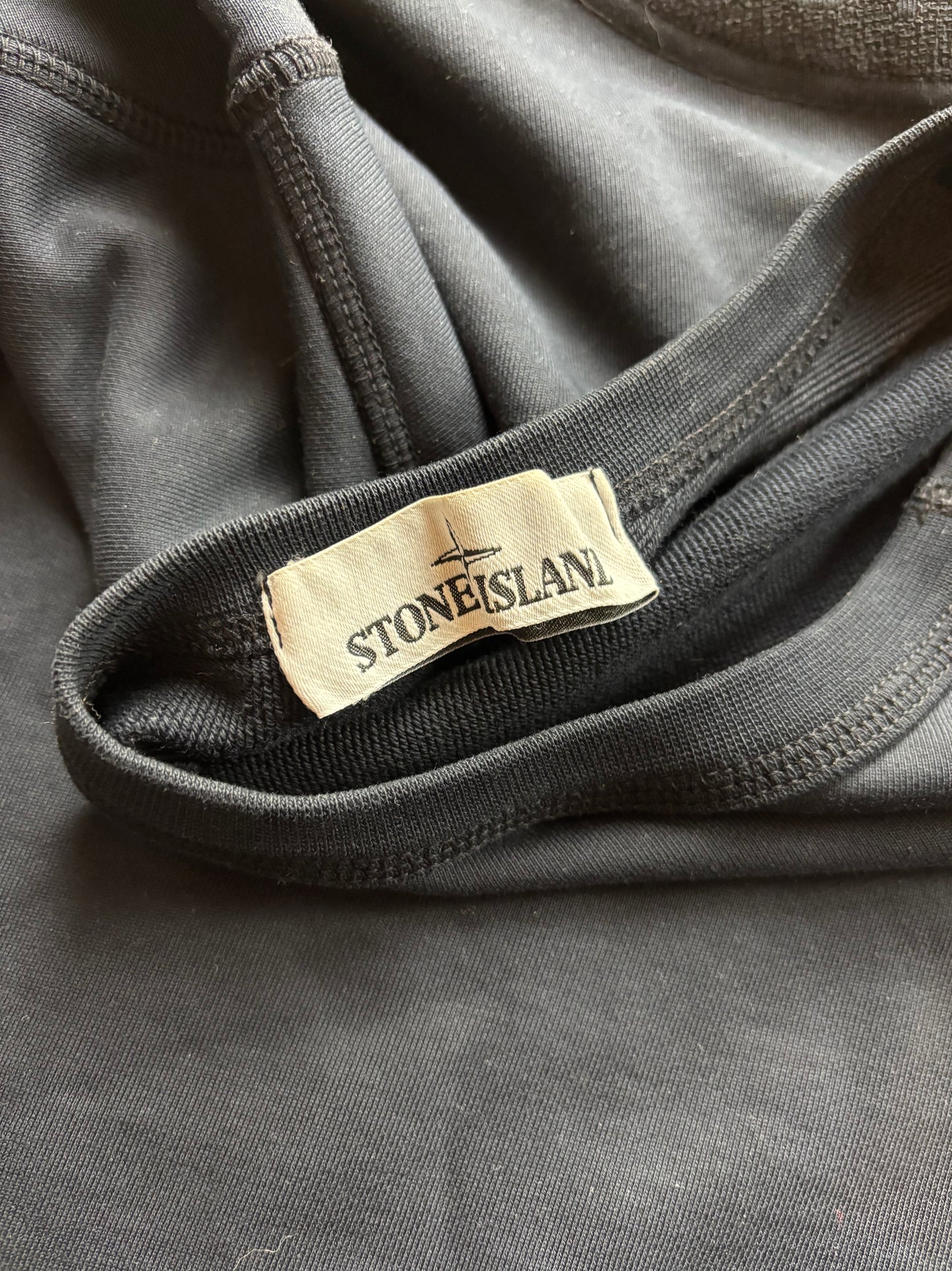 STONE ISLAND NAVY 2in1 SWEATER (M)