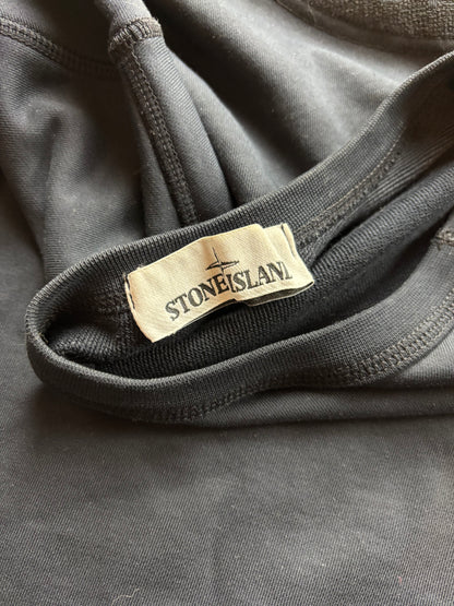 STONE ISLAND NAVY 2in1 SWEATER (M)
