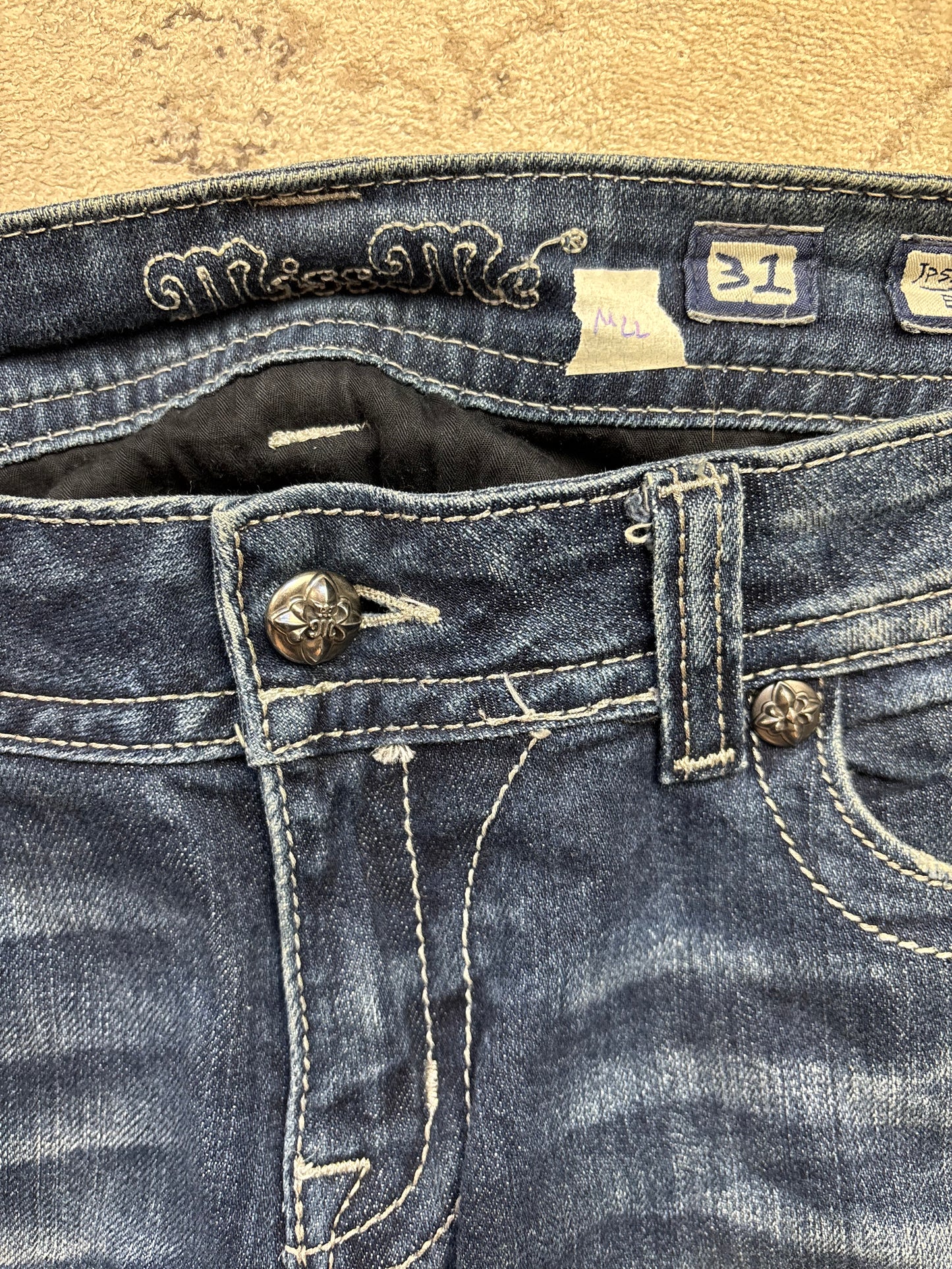 MISS ME JEANS W31 L34 #M22
