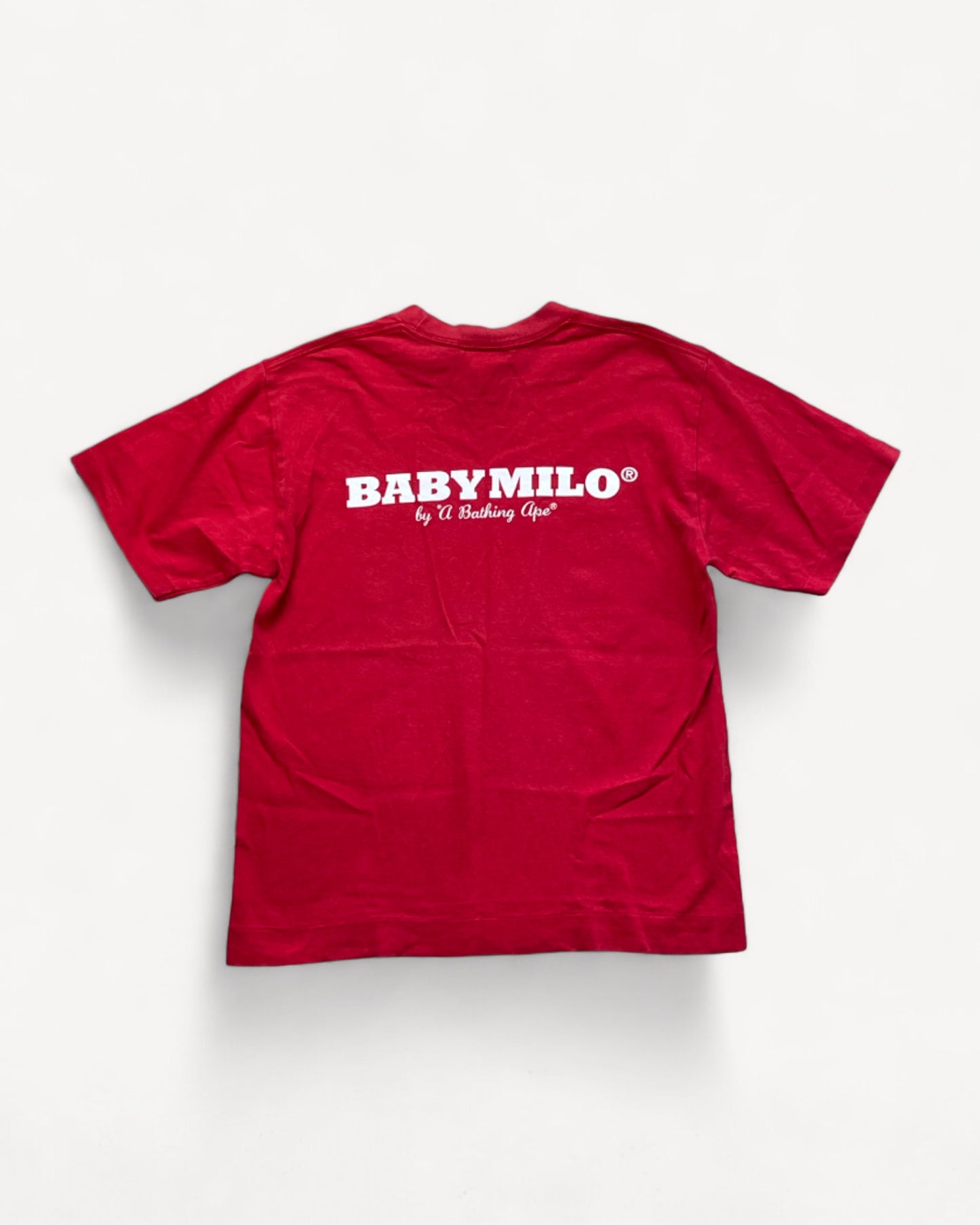 BAPE BABYMILO RED T-SHIRT (S)