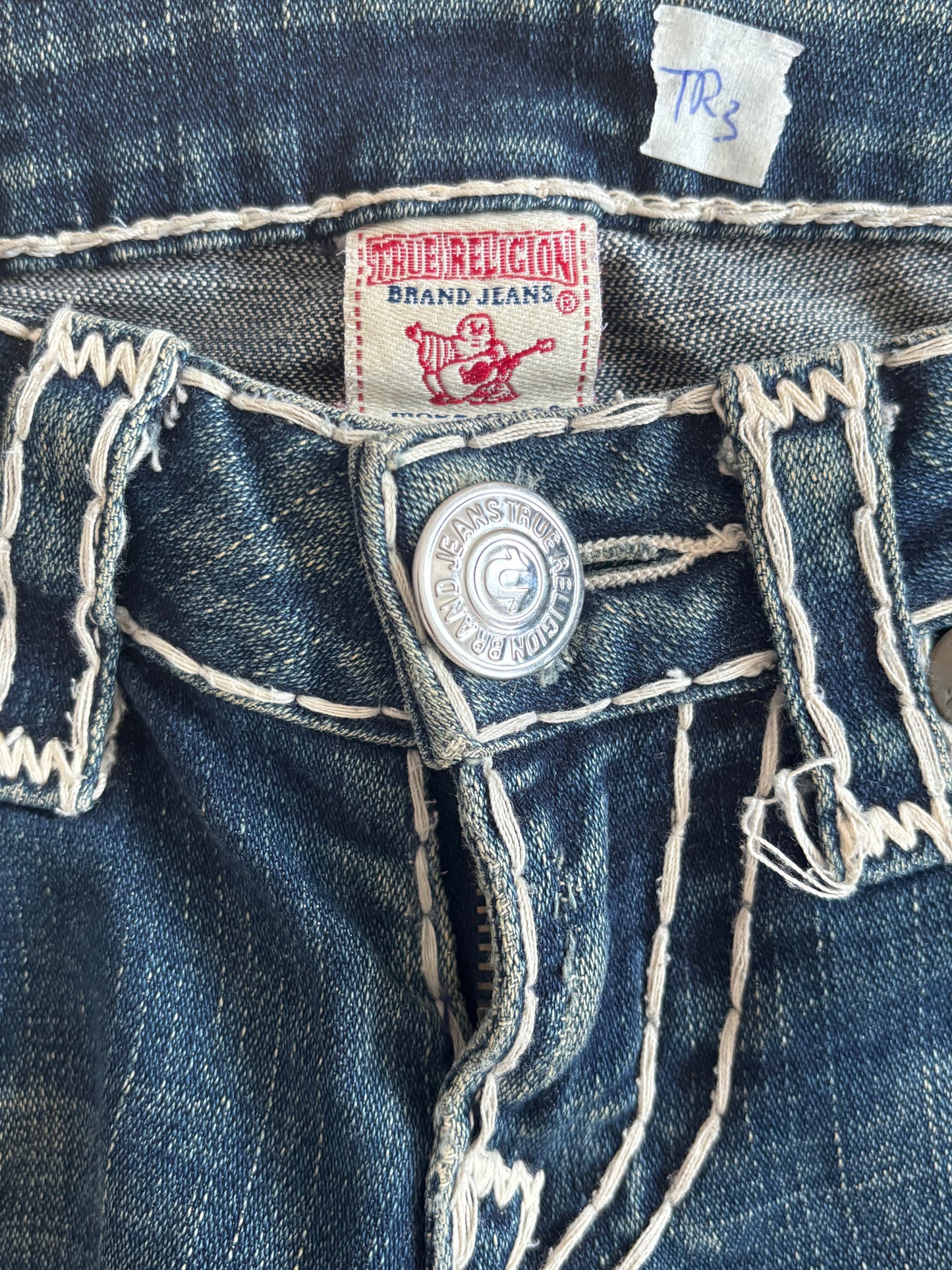 TRUE RELIGION JEANS W24 L32 #TR3