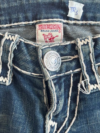 TRUE RELIGION JEANS W24 L32 #TR3