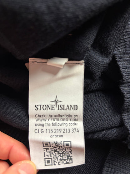 STONE ISLAND NAVY KNIT (L)