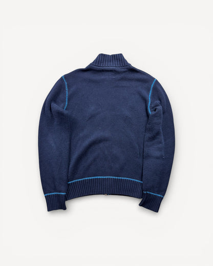 WOOLRICH ZIP UP KNIT (M)