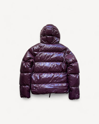 DUVETICA PURPLE PUFFER JACKET (M)