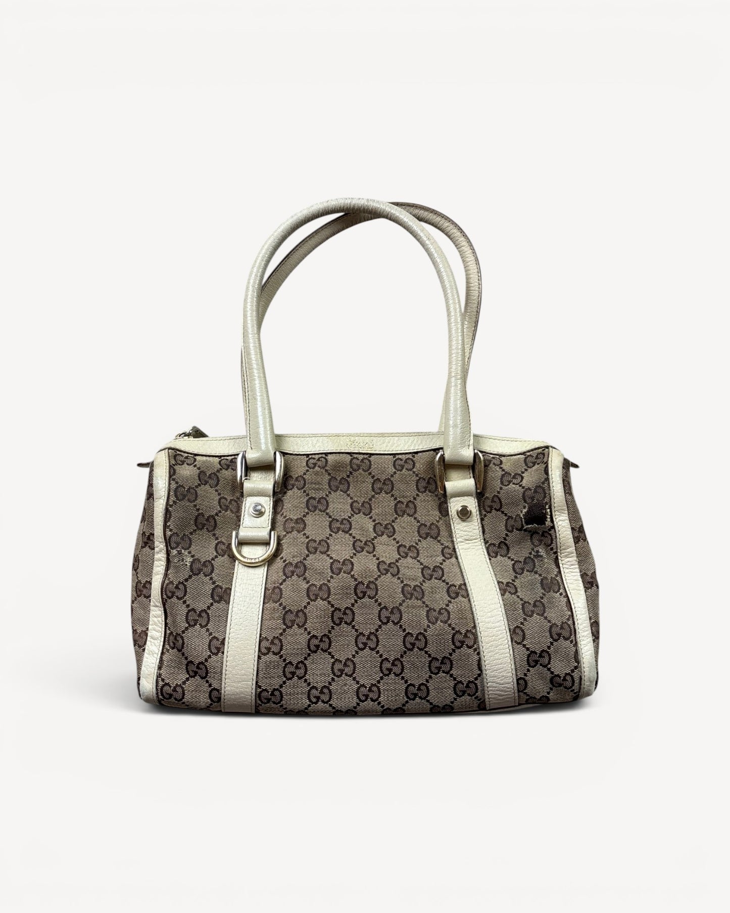 GUCCI MONOGRAM MINI BOSTON BAG