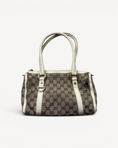 GUCCI MONOGRAM MINI BOSTON BAG