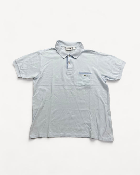 LACOSTE POLO SHIRT BABYBLUE (L)