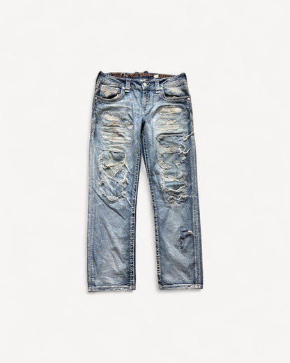 ROCK REVIVAL JEANS W34 L32 #RR16