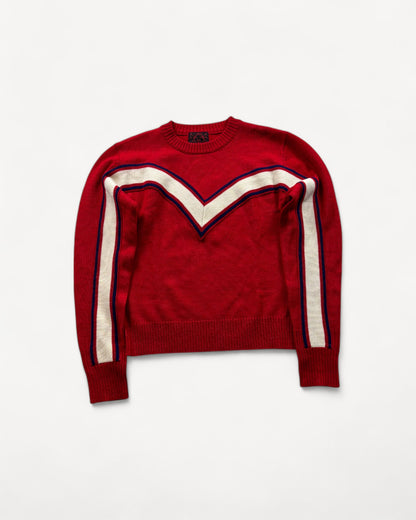 EVISU KNIT RED (XS/S)