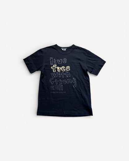 CDG PLAY BLACK T-SHIRT (S)