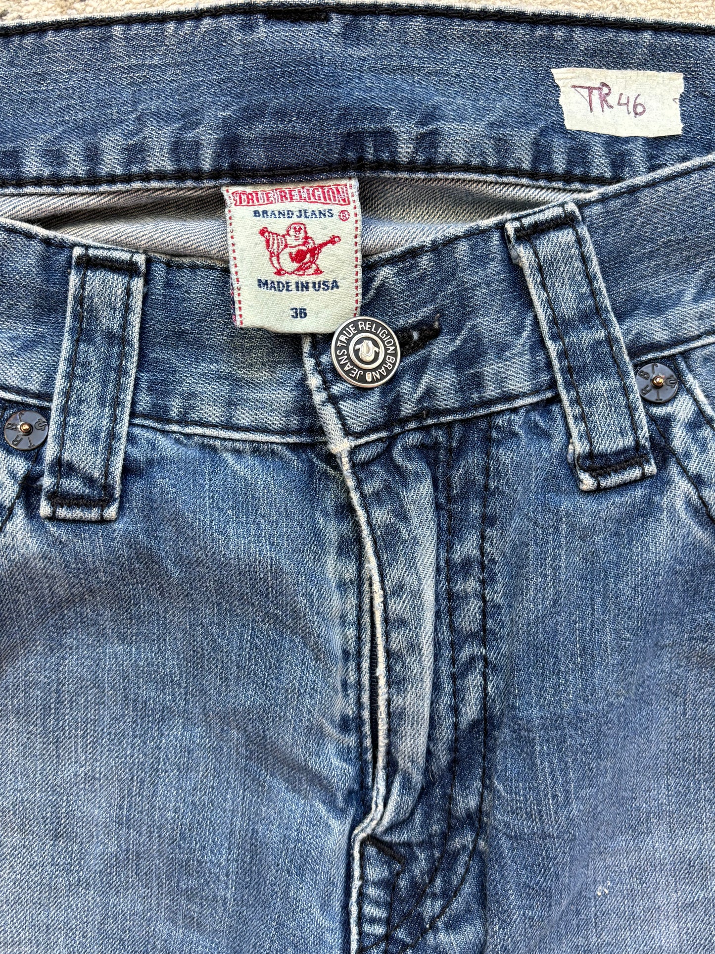 TRUE RELIGION JEANS W36 L34 #TR46