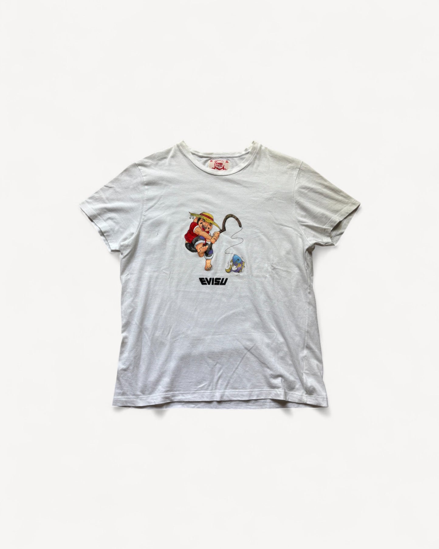 EVISU WHITE T-SHIRT (S)