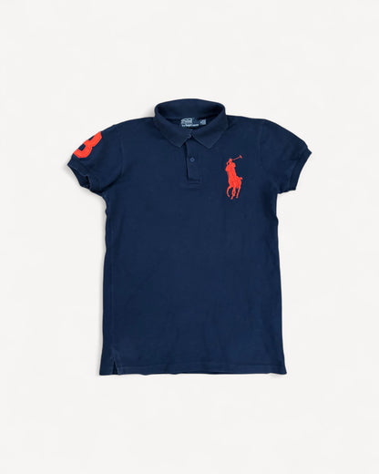 RALPH LAUREN POLO SHIRT NAVY (S)