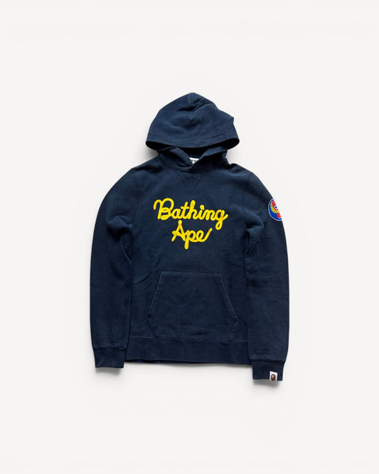 BAPE NAVY HOODIE (S)