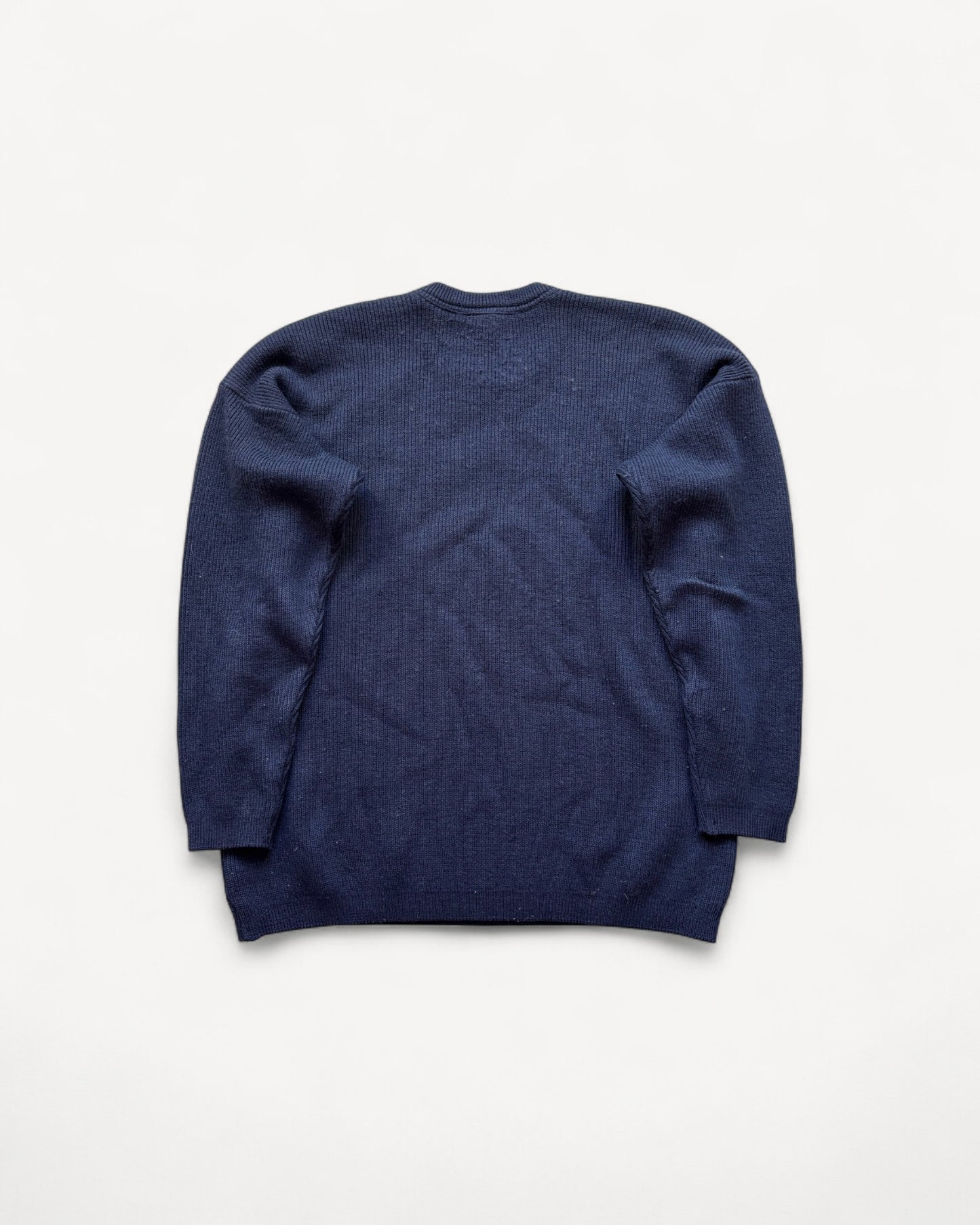 LACOSTE NAVY KNIT (M)