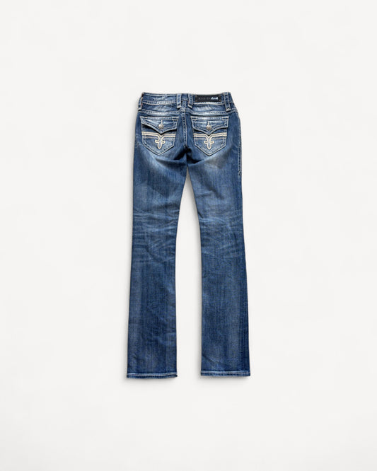 ROCK REVIVAL JEANS W25 L32 #RR1