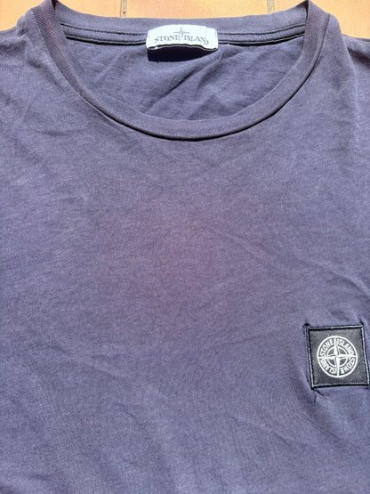STONE ISLAND NAVY T-SHIRT (L)