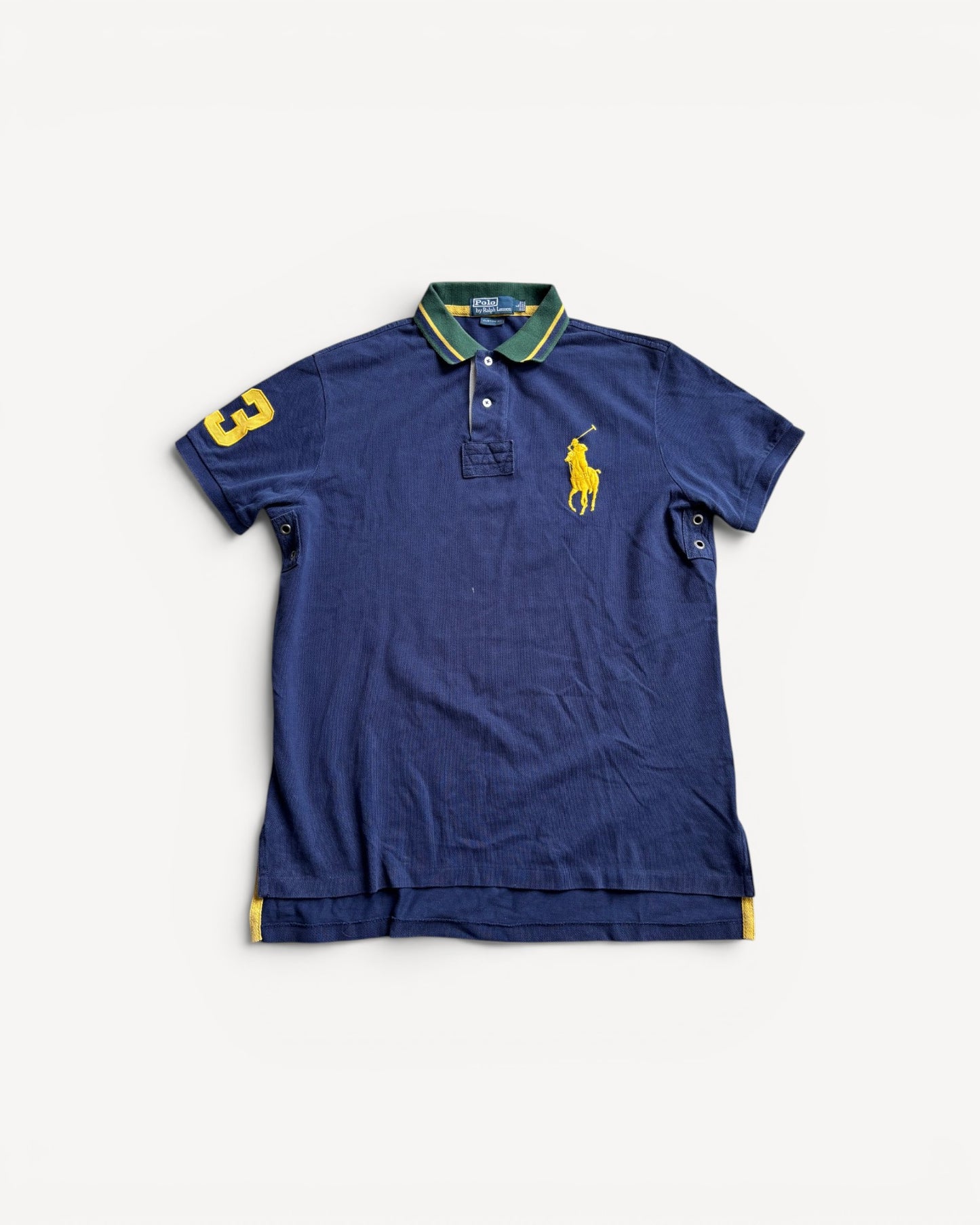 RALPH LAUREN POLO SHIRT NAVY (L)