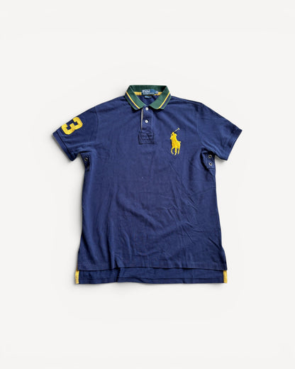 RALPH LAUREN POLO SHIRT NAVY (L)