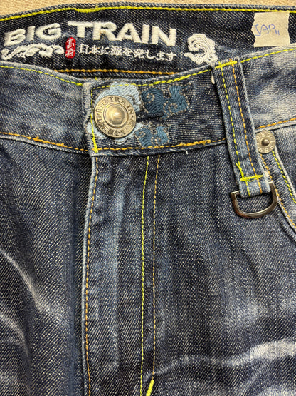 JAPANESE EMBROIDERED DENIM W34 L34 #JAP11