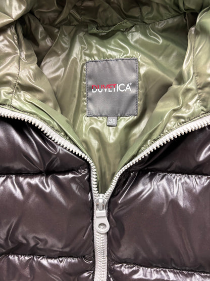 DUVETICA BROWN WOMEN PUFFER JACKET (S)