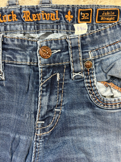 ROCK REVIVAL JEANS W32 L32 #RR16