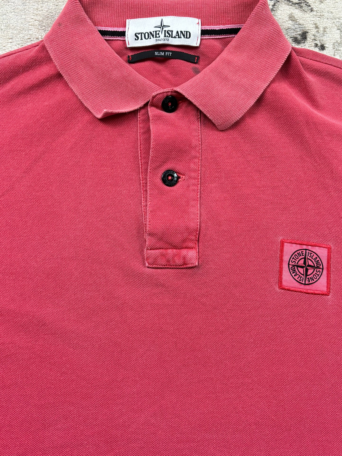 STONE ISLAND POLO SHIRT (M)