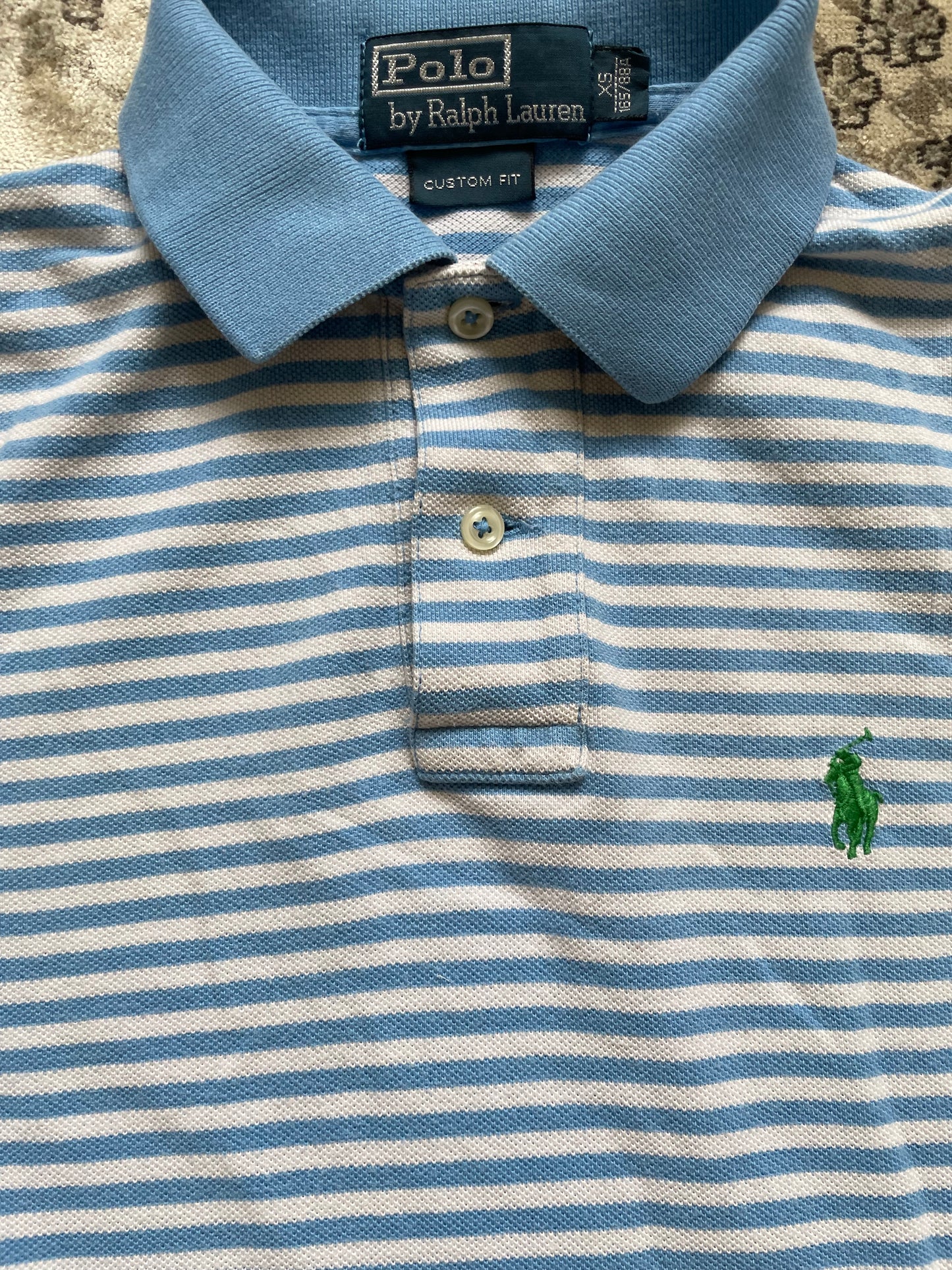 RALPH LAUREN POLO SHIRT STRIPED (XS/S)