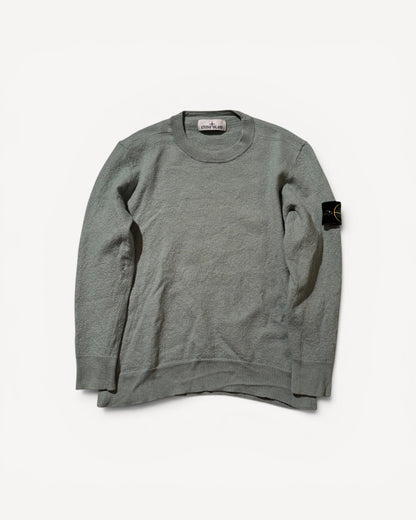 STONE ISLAND GREENISH KNIT (S)