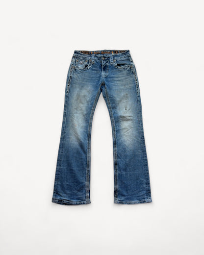 ROCK REVIVAL JEANS W32 L32 #RR15