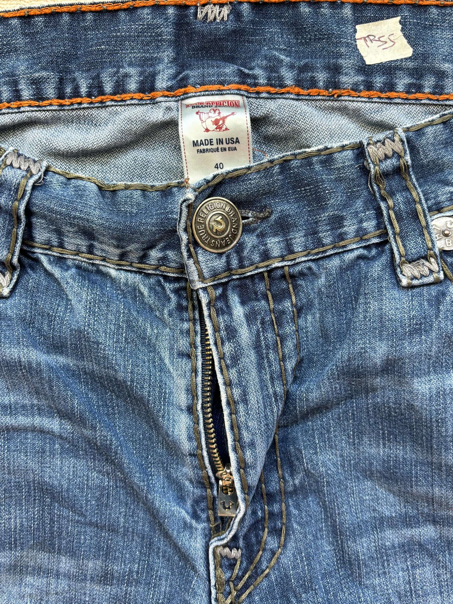 TRUE RELIGION JEANS W40 L34 #TR55