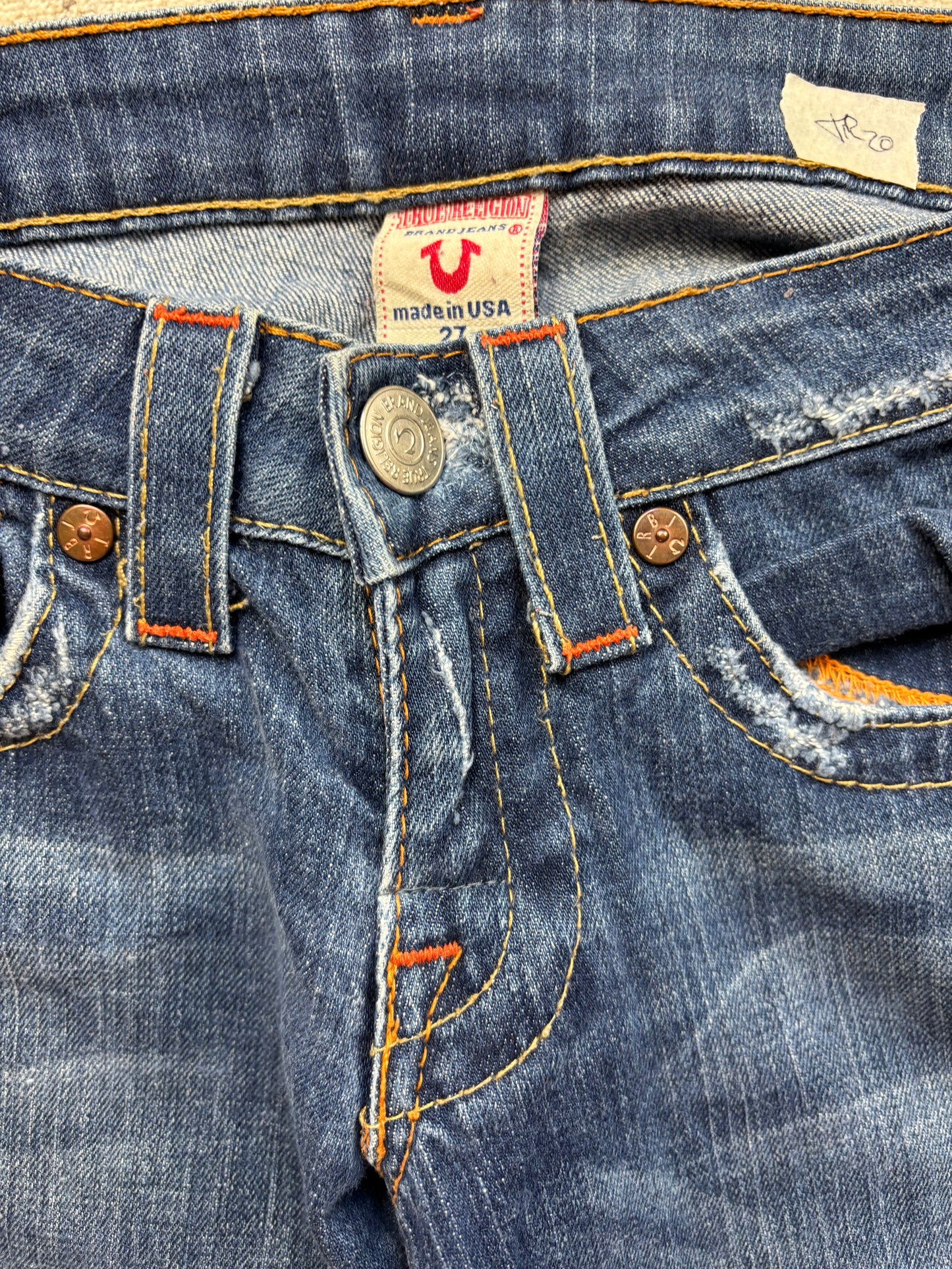 TRUE RELIGION JEANS W27 L32 #TR20