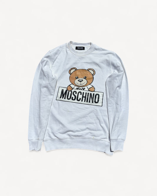MOSCHINO WHITE SWEATER (S)